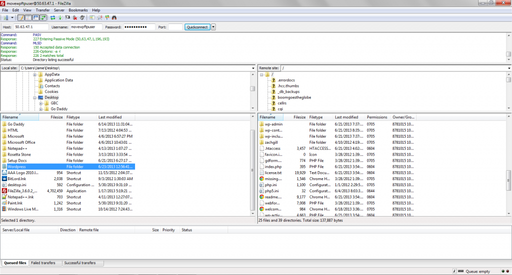 Filezilla